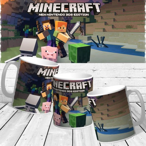 Кружка "Minecraft зомби"
